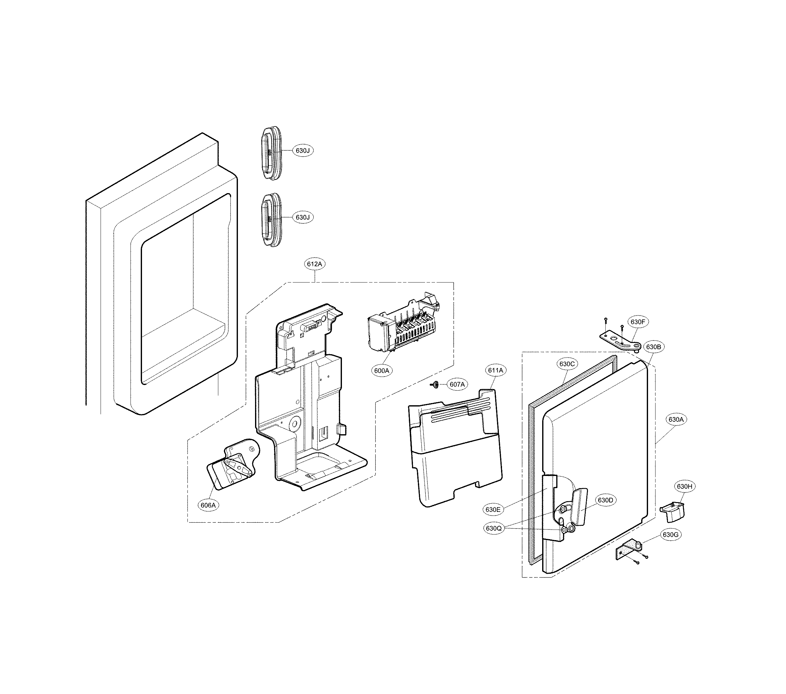 Ice maker parts
