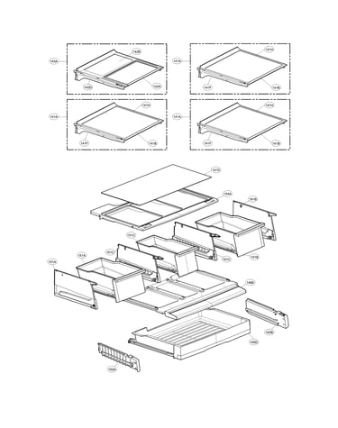 Refrigerator parts