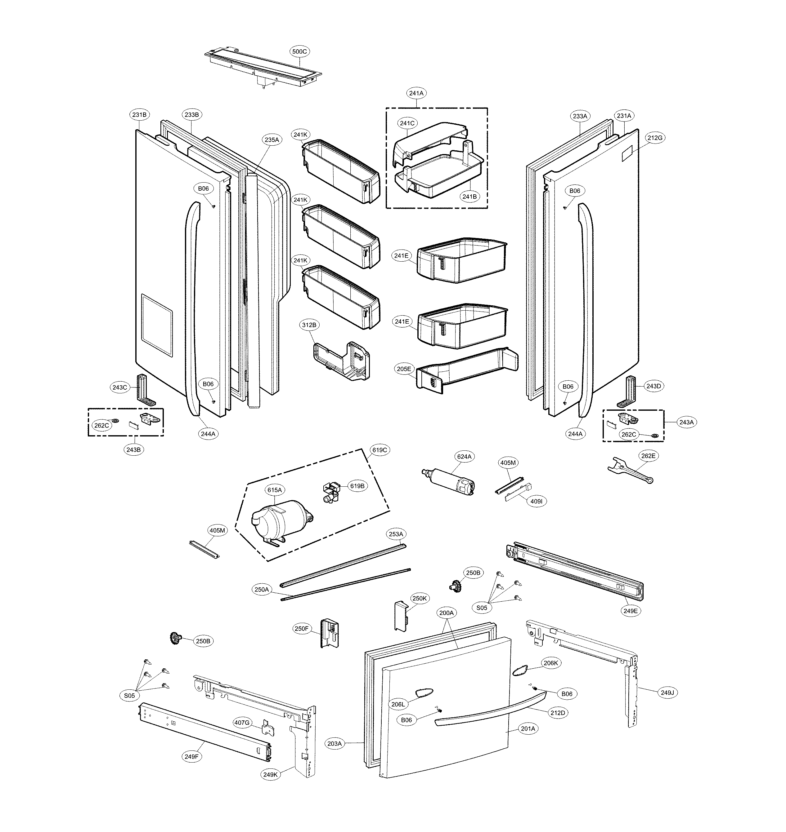 Door parts