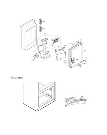Ice maker parts