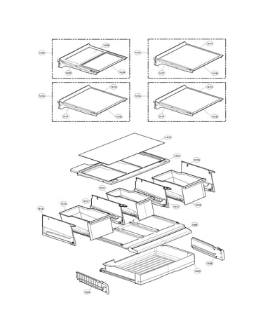 Refrigerator parts