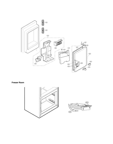 Ice maker parts