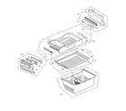 LG LFXS30796D/00 freezer parts diagram