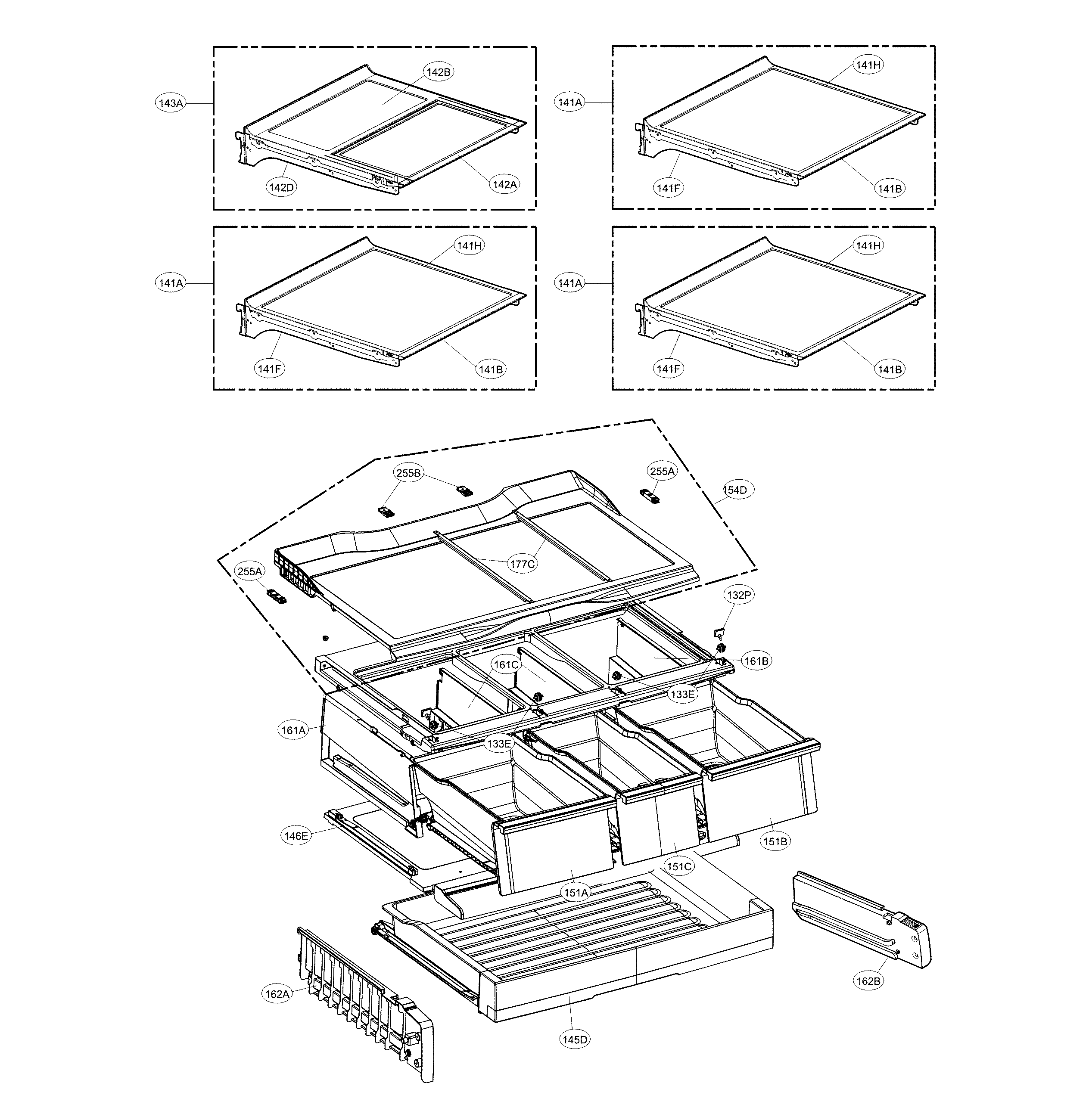 REFRIGERATOR PARTS