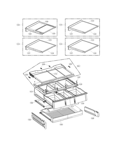 Refrigerator parts