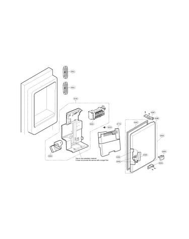 Ice maker parts