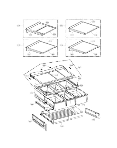 Refrigerator parts