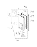 R room door parts