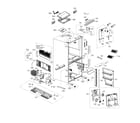 LG LNXC23726S/00 case parts diagram