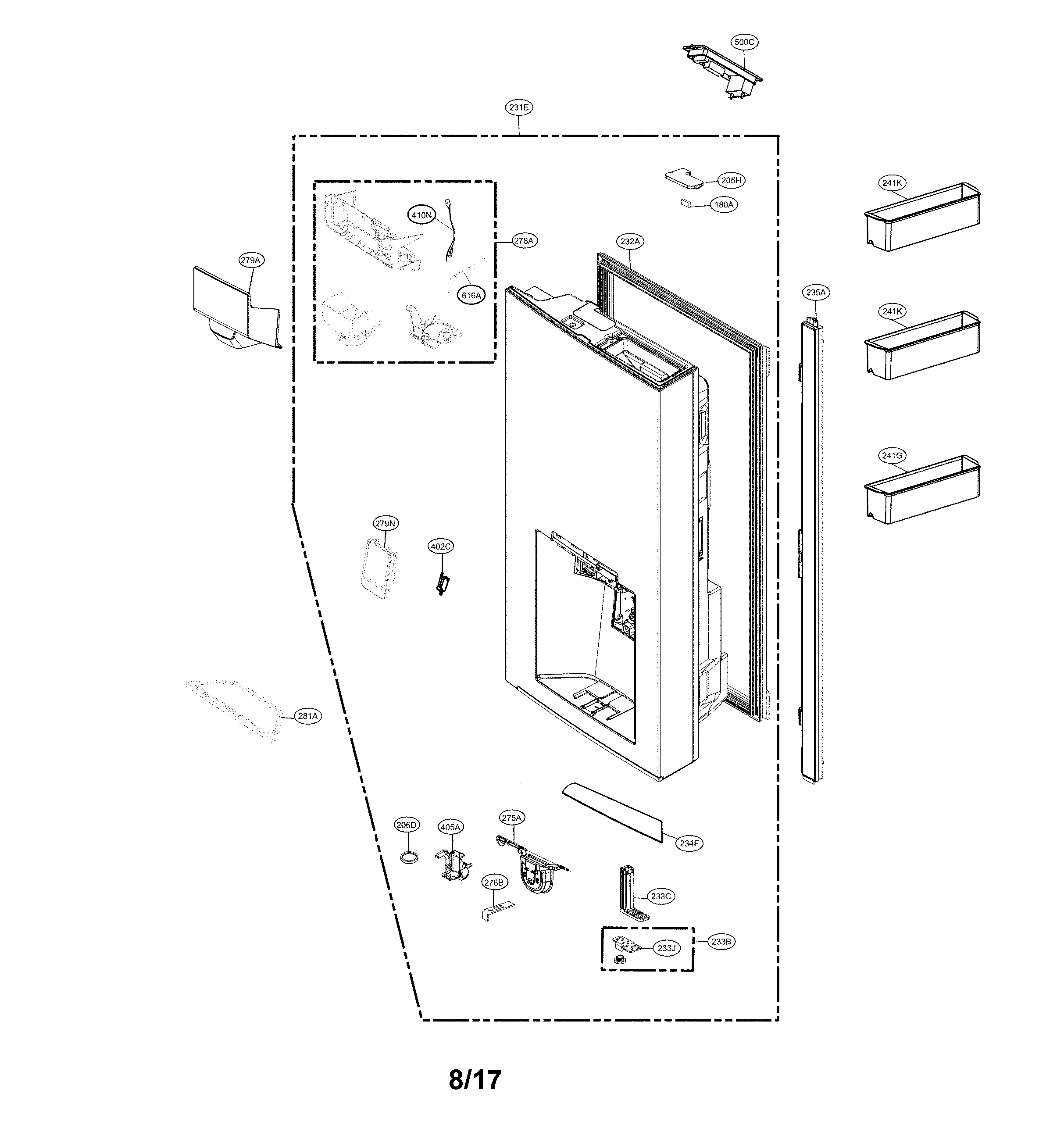 R ROOM DOOR PARTS