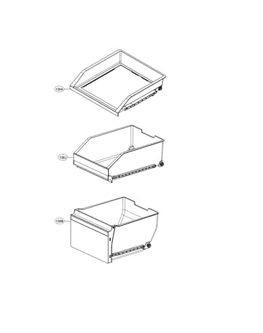 F drawer parts