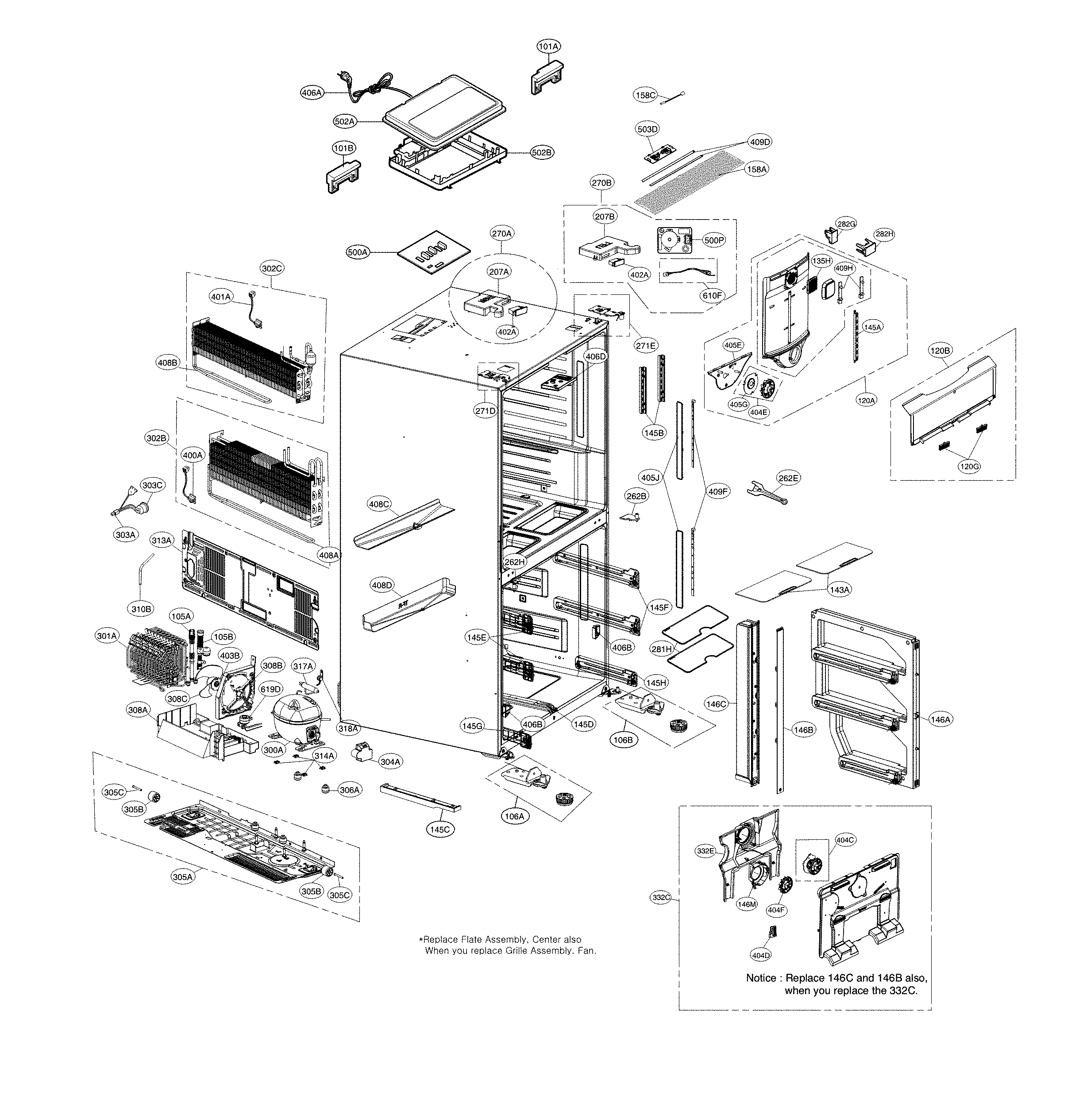 CASE PARTS