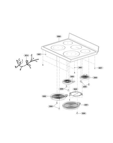 Cooktop parts