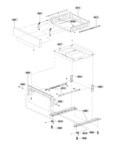 Drawer parts