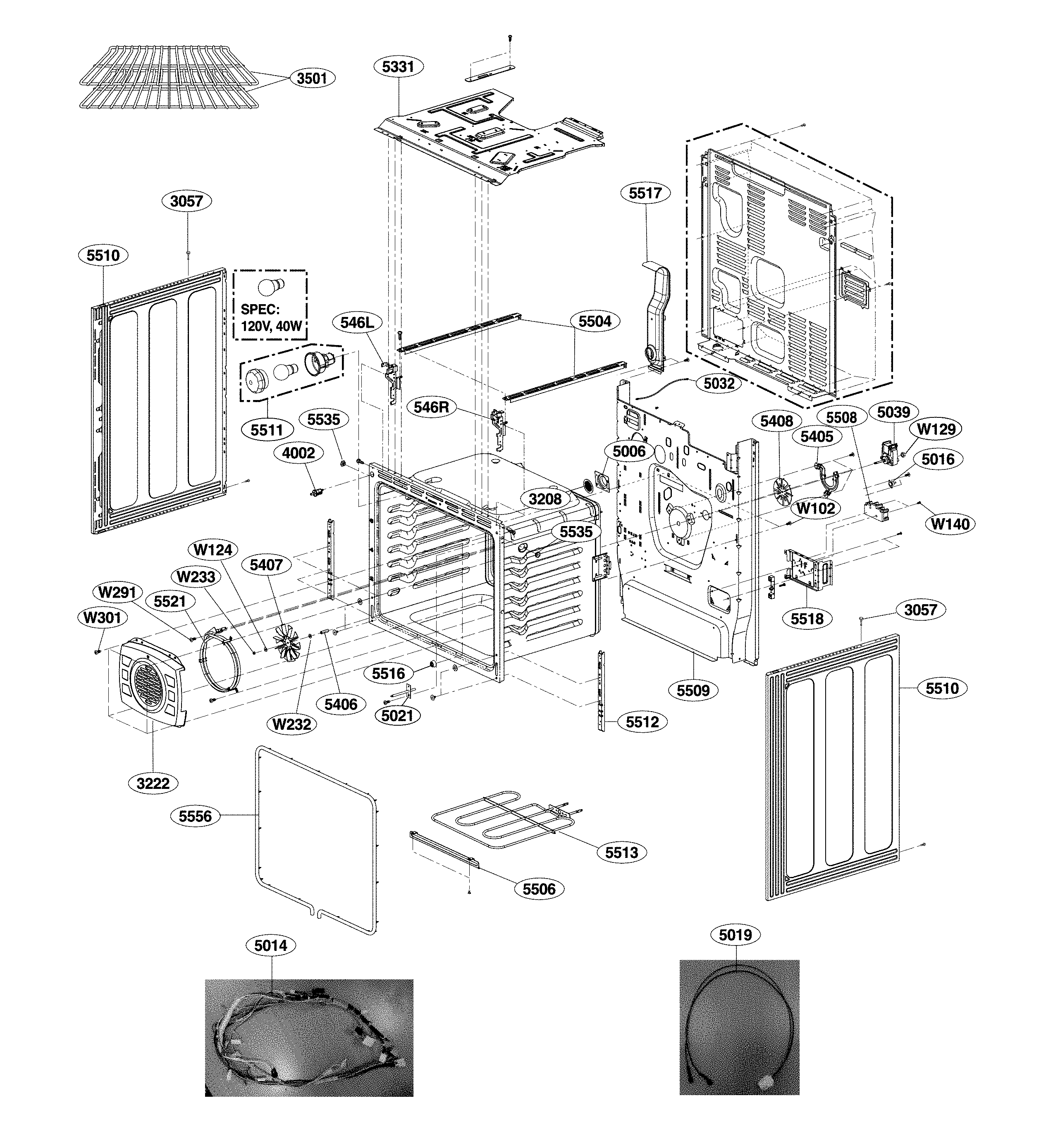 CAVITY PARTS