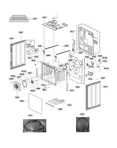 Cavity parts