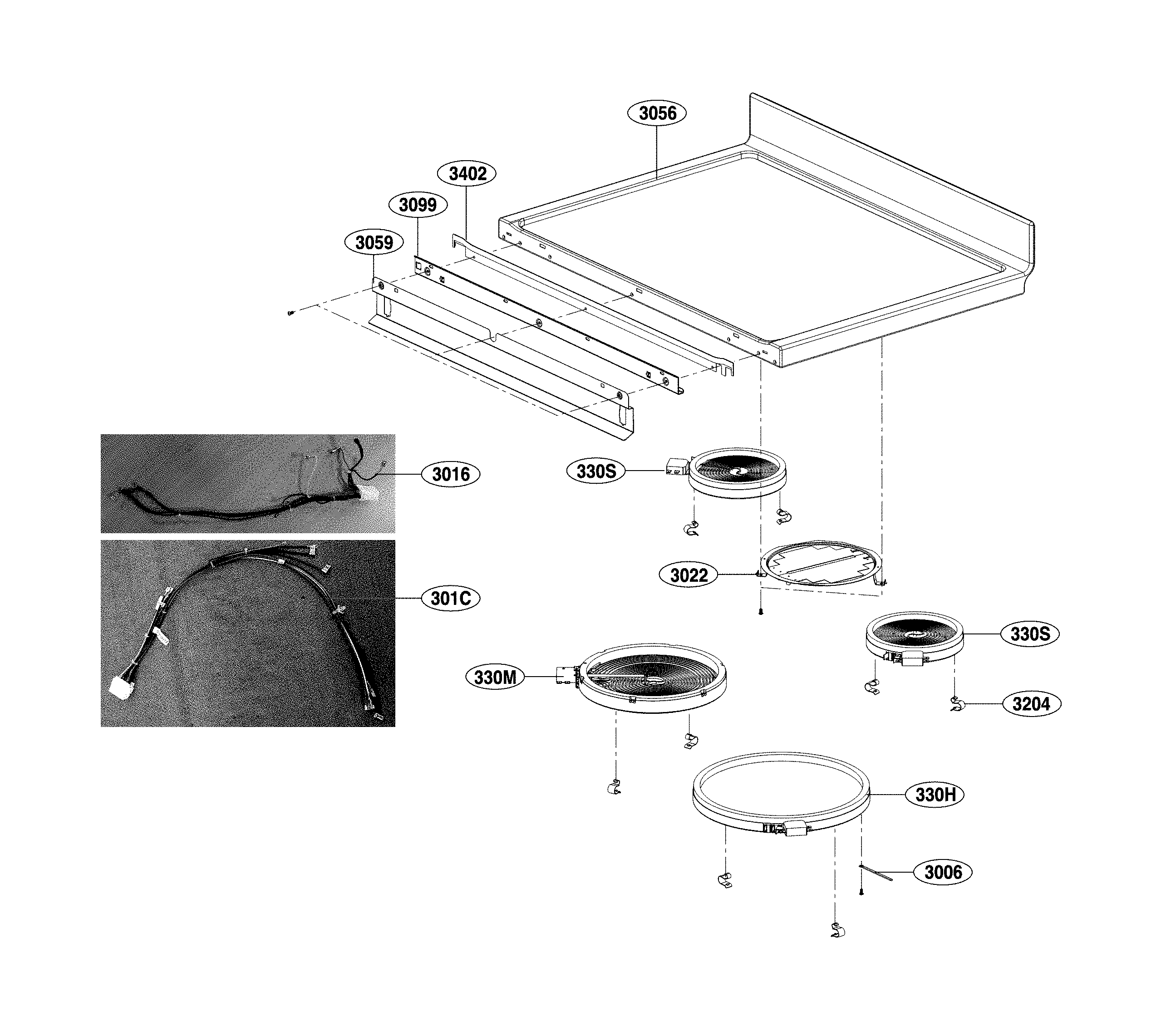 COOKTOP PARTS