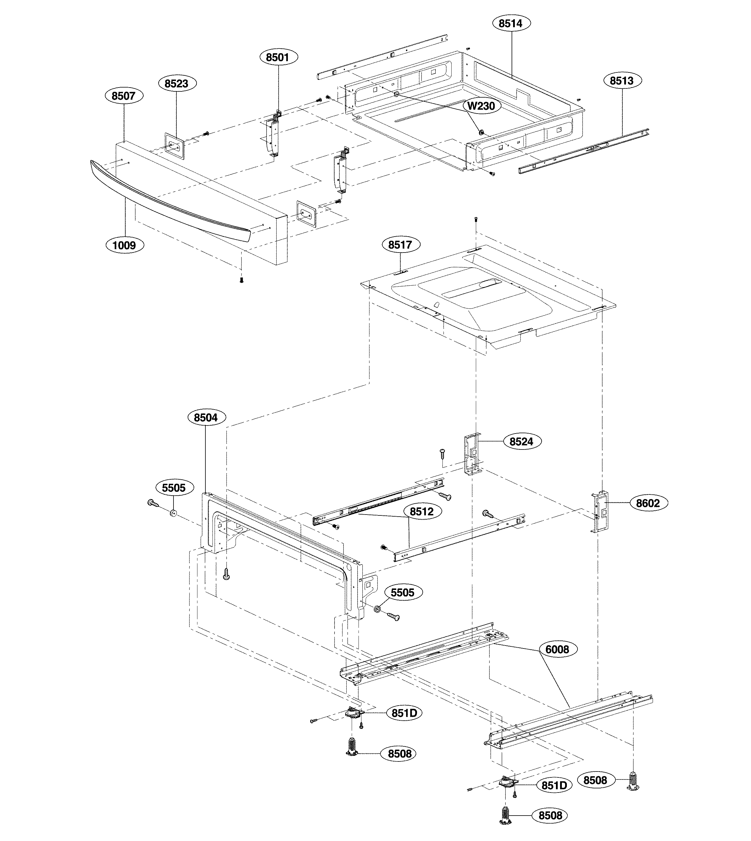 DRAWER PARTS