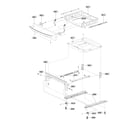 LG LRE4215BD/00 drawer parts diagram