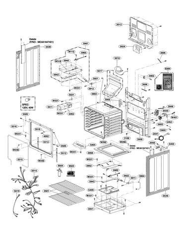 Cavity parts