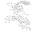 LG LRG3061ST/00 cooktop parts diagram