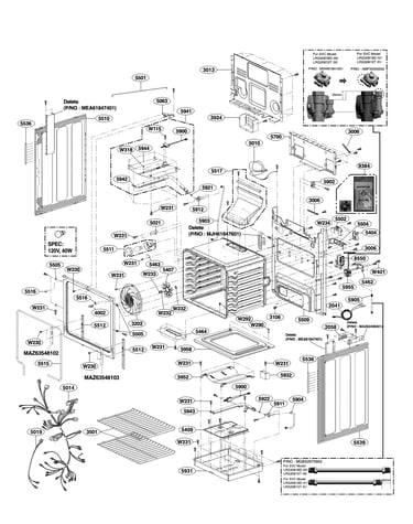 Cavity parts