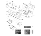 LG LSE4611ST/00 controller parts diagram