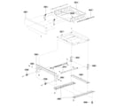 LG LSE4611ST/00 drawer parts diagram
