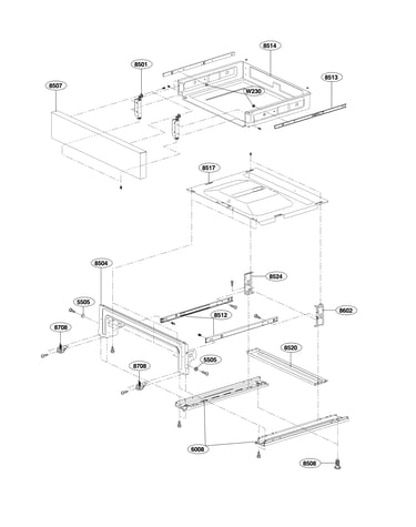 Drawer parts