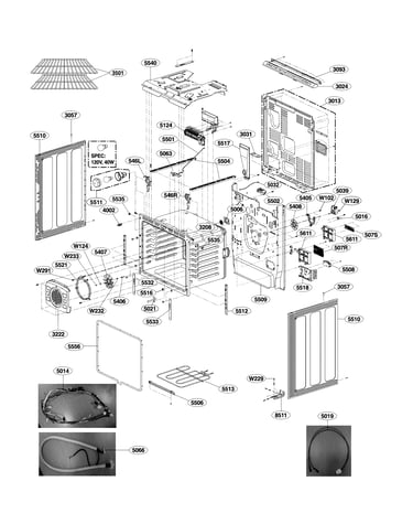 Cavity parts