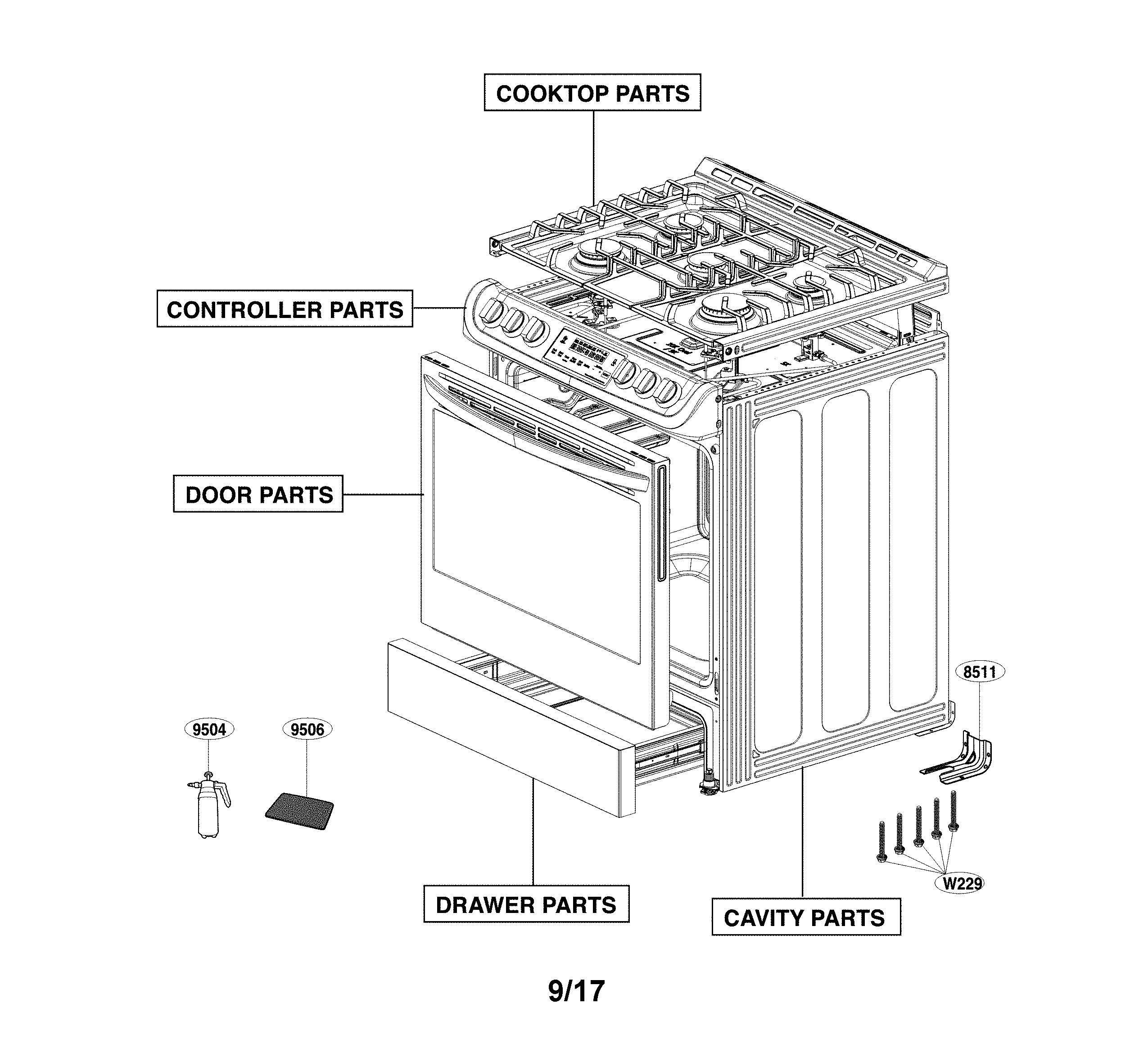 Accessory parts