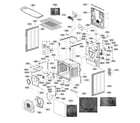 LG LSG4513BD/00 cavity parts diagram