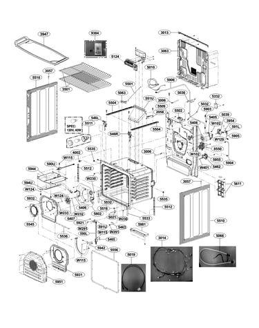 Cavity parts
