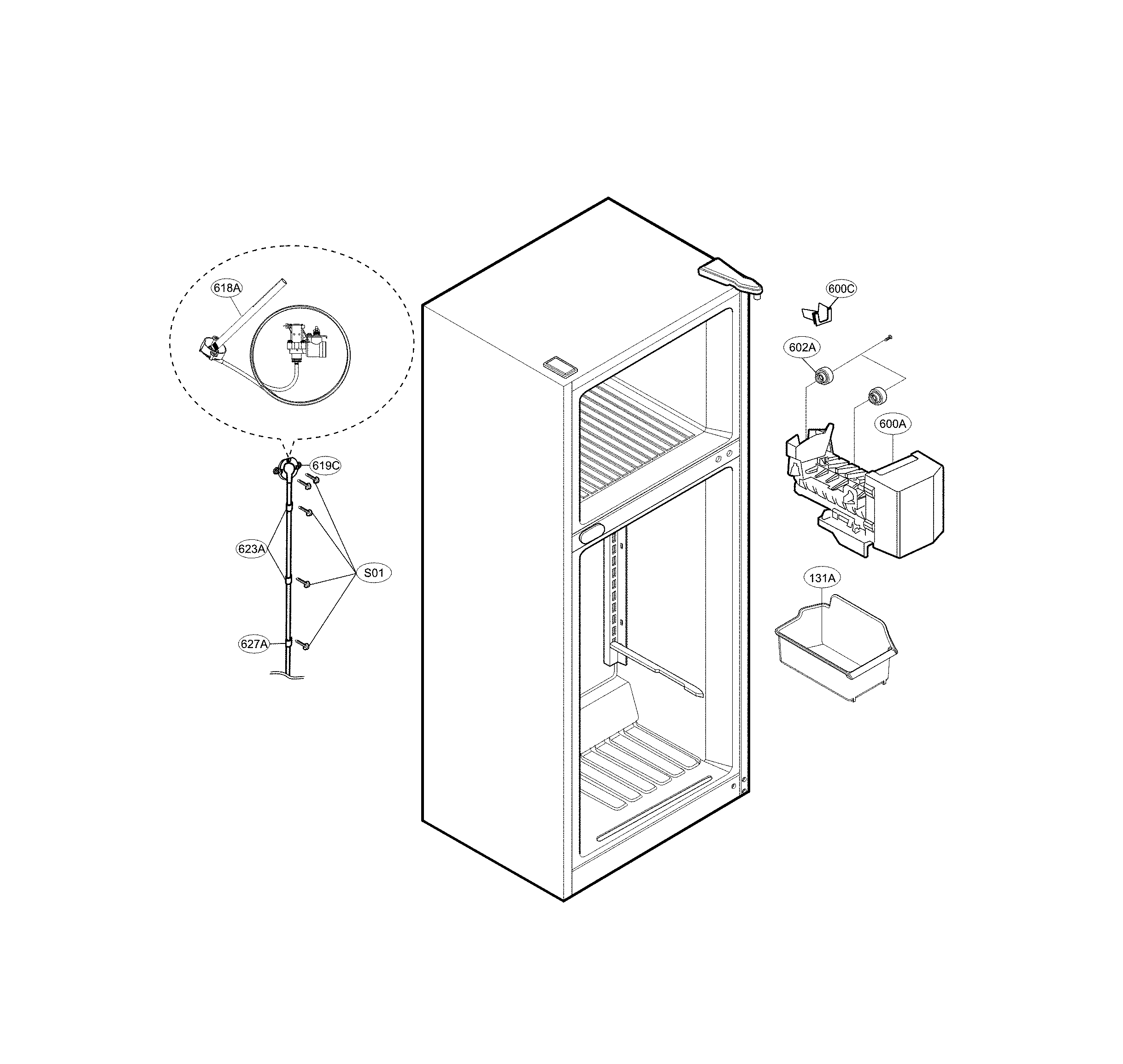 Ice maker parts