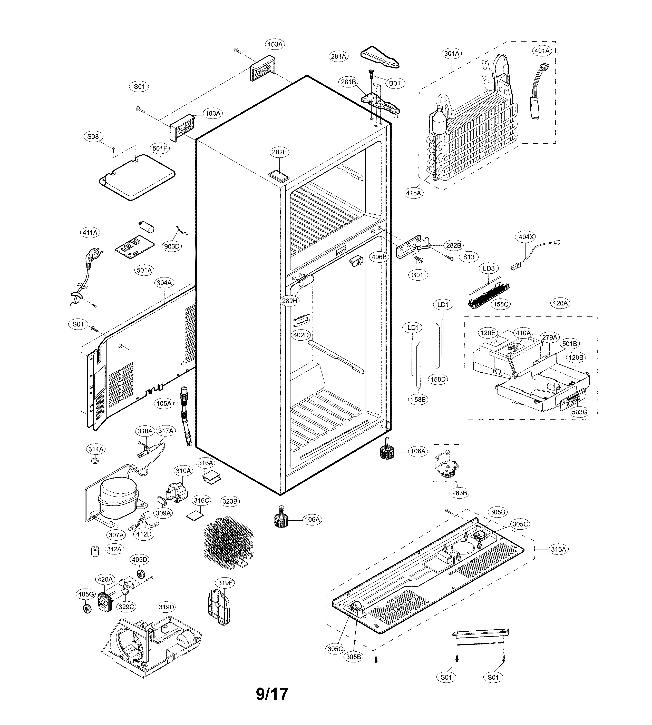 Case parts