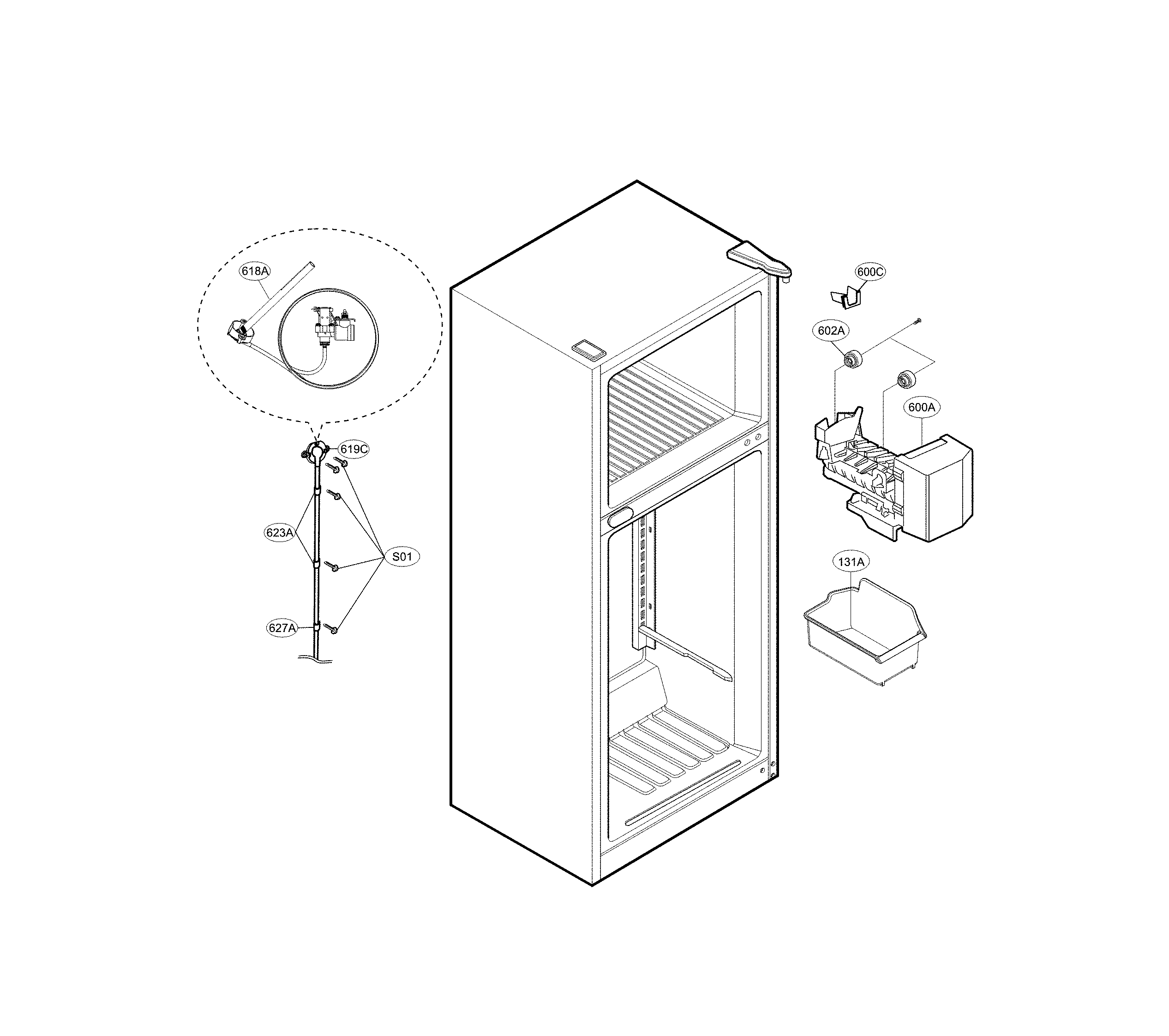 Ice maker parts