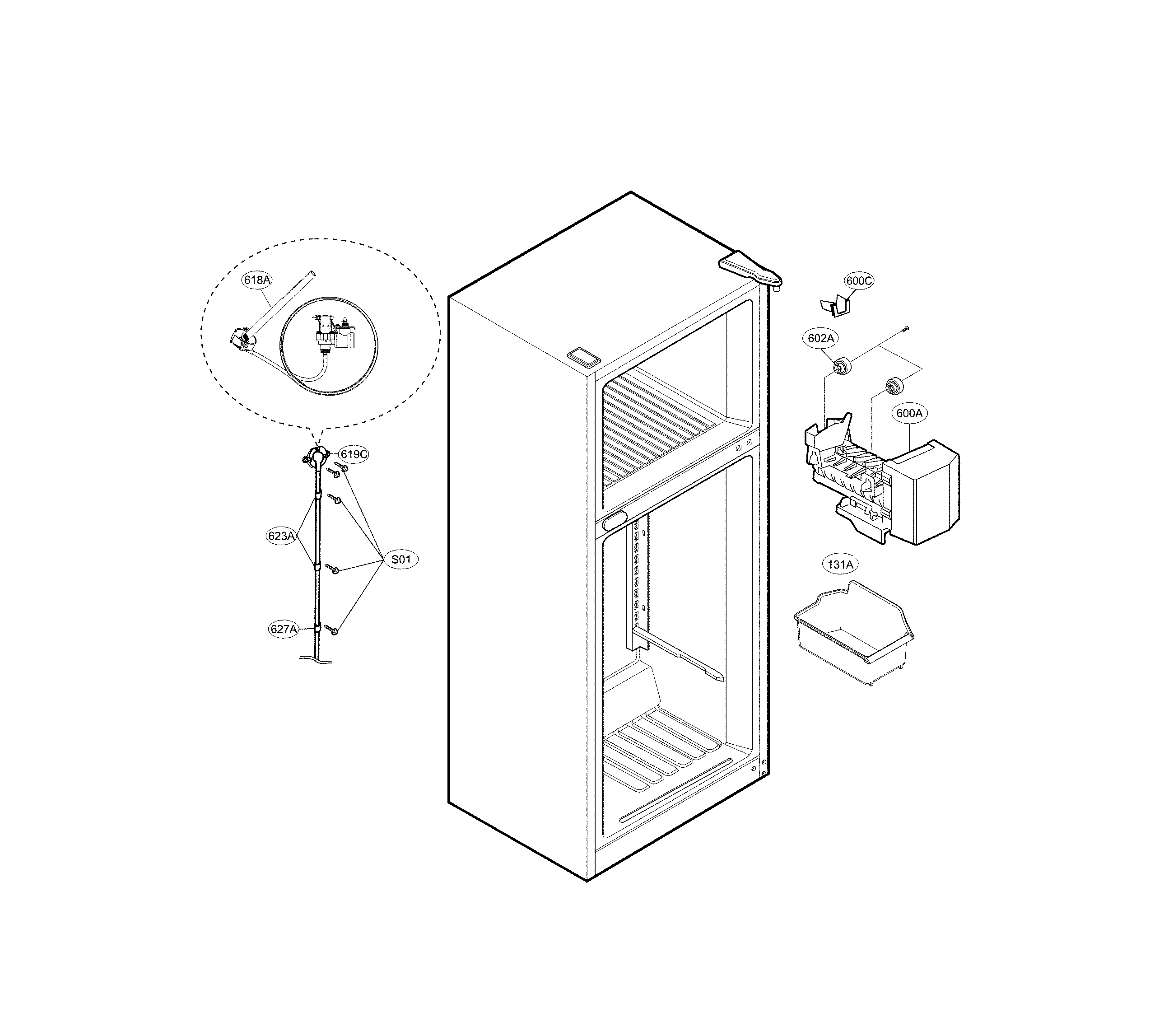 Ice maker parts