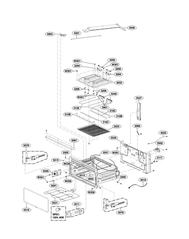 Cooktop control parts