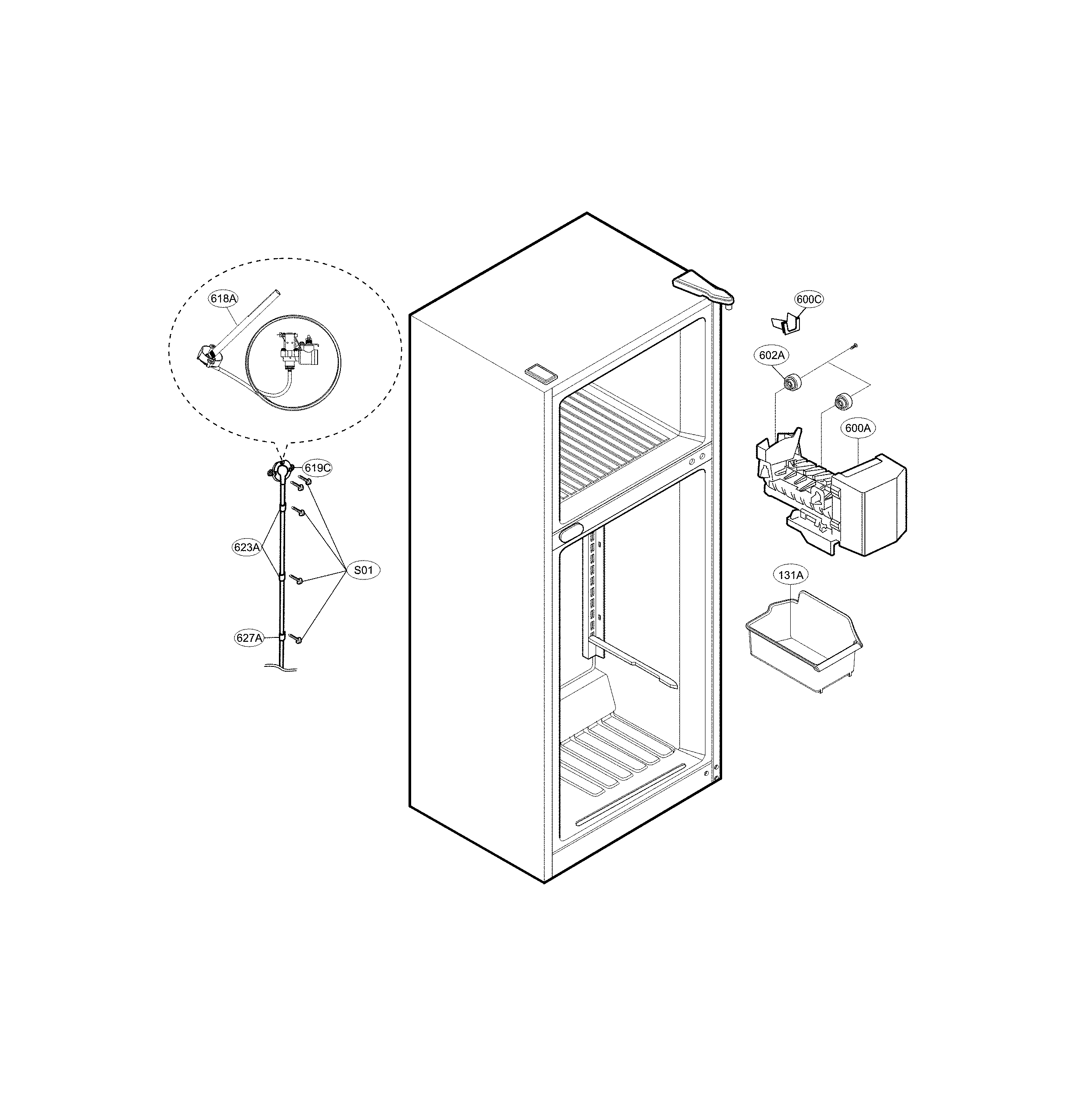 Ice maker parts