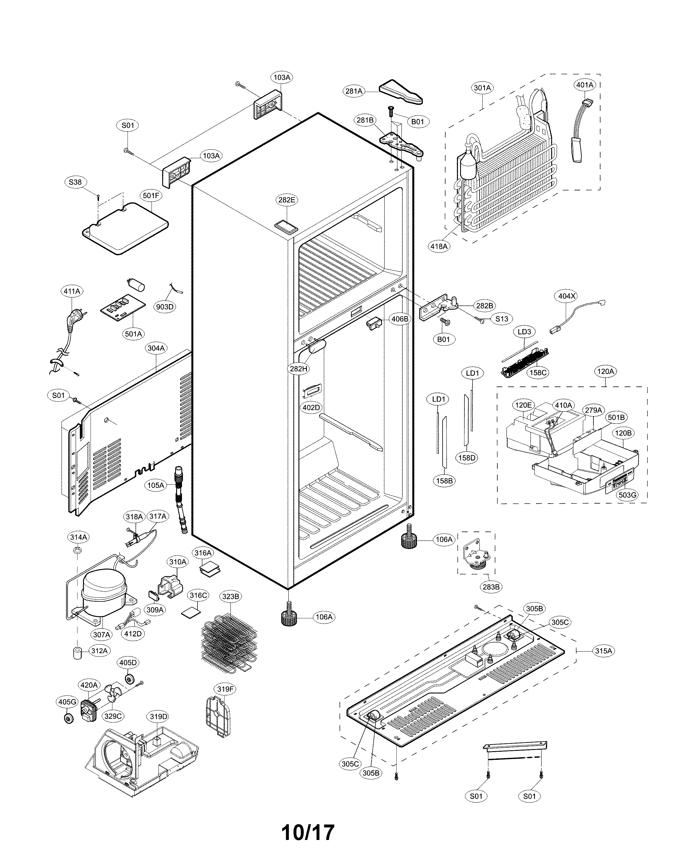 Case parts