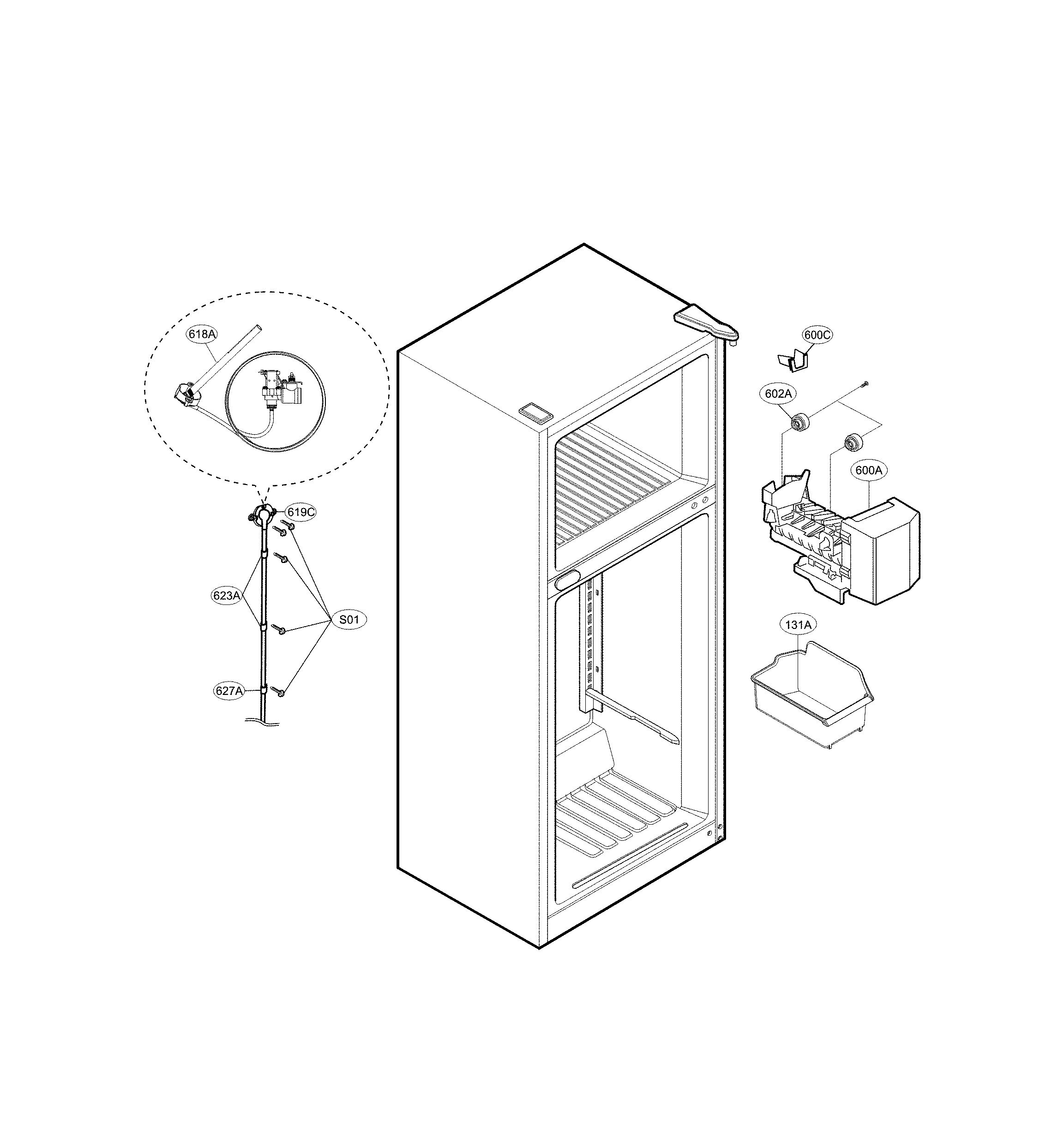 Ice maker parts