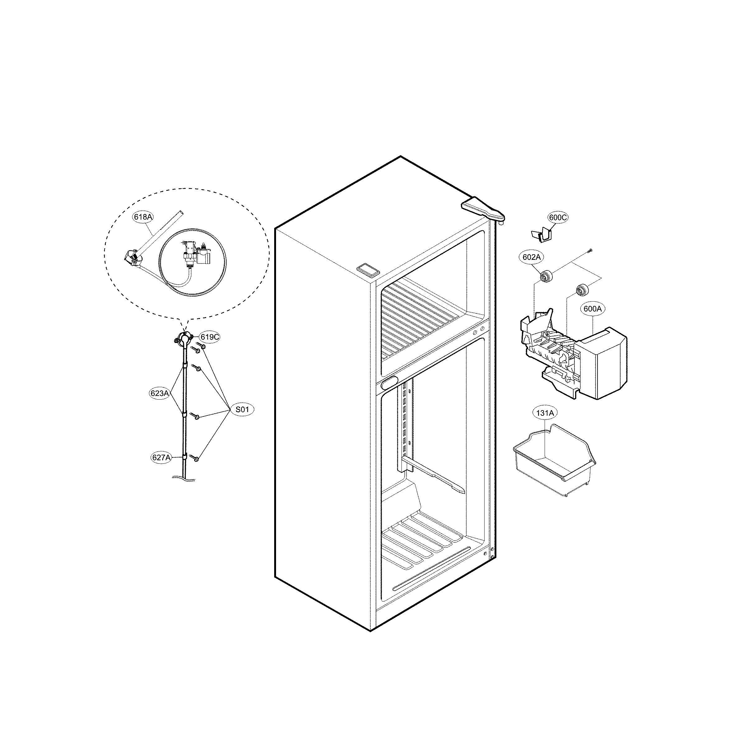 Ice maker parts