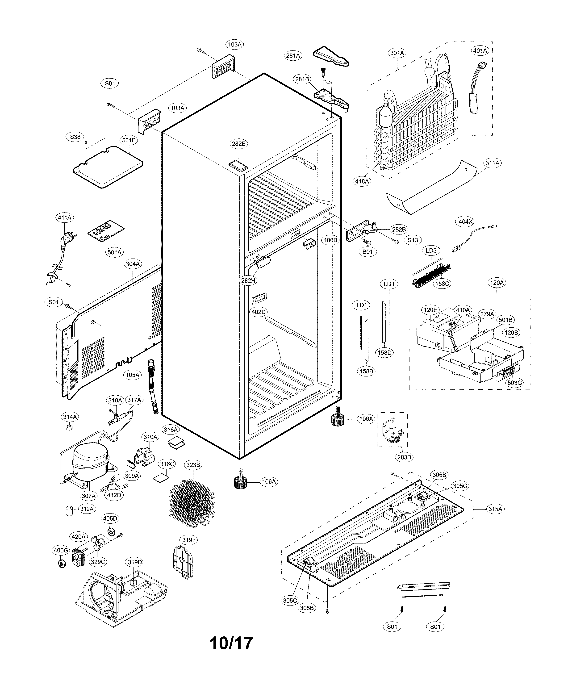Case parts
