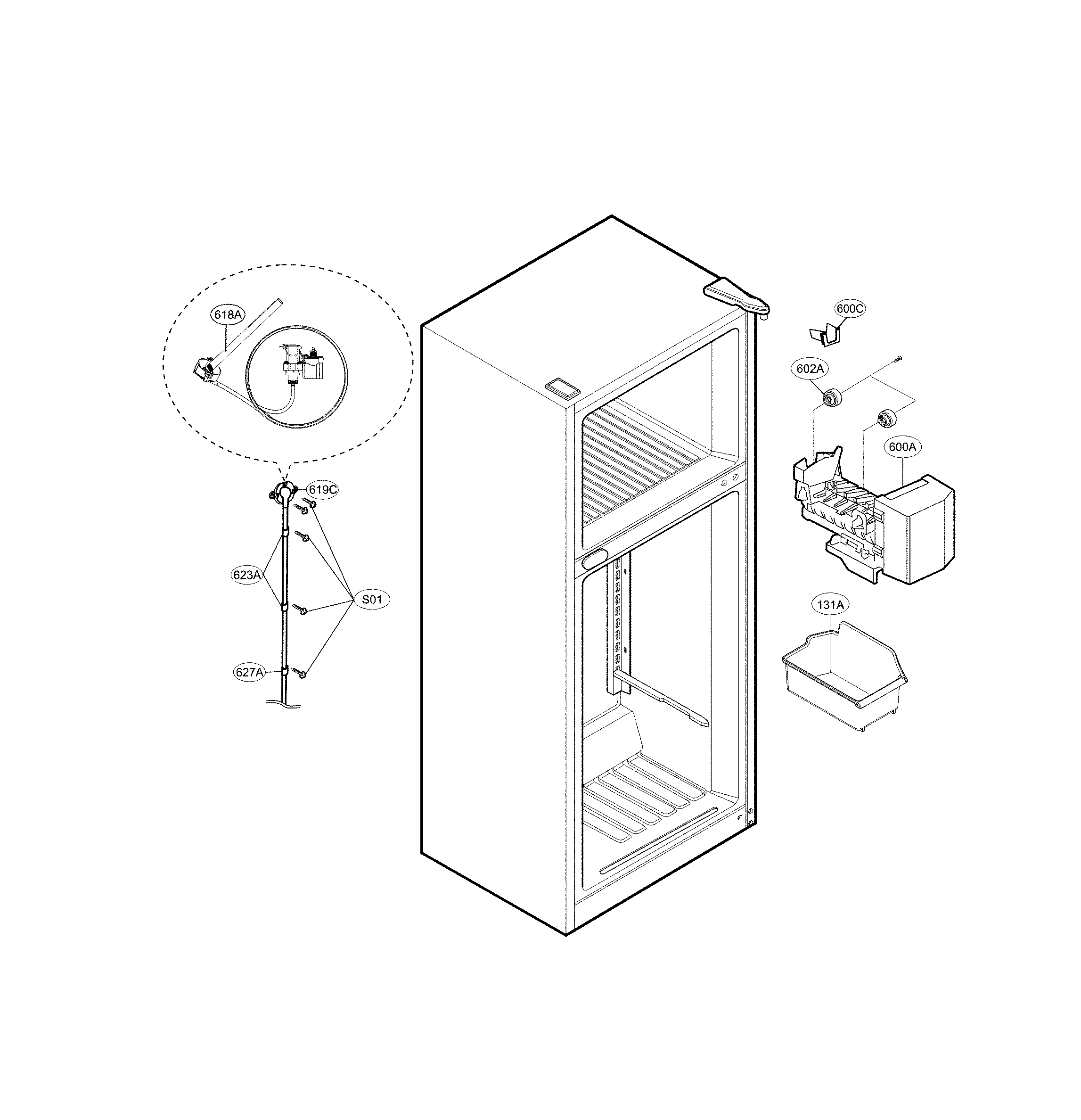 Ice maker parts