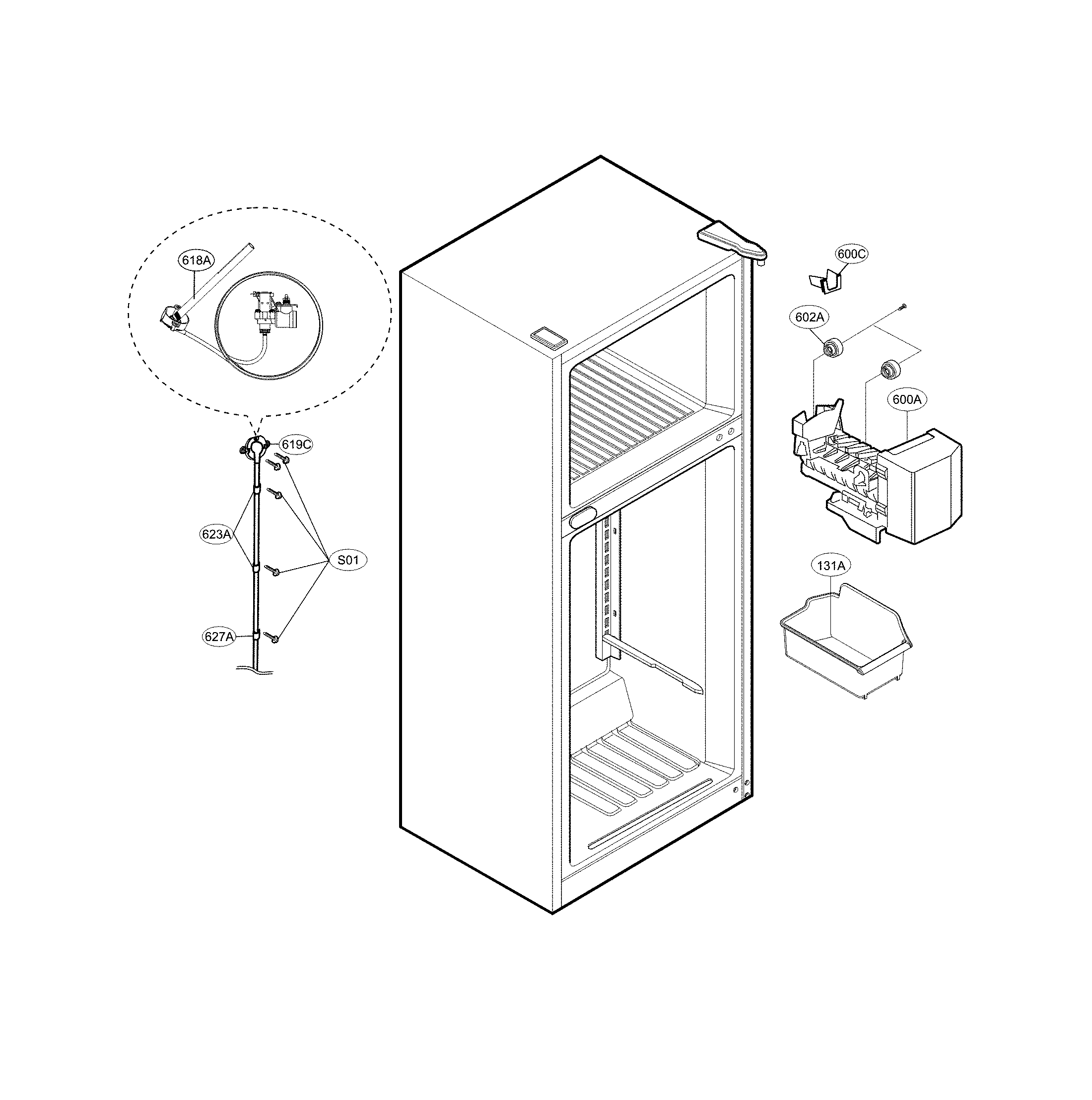 Ice maker parts