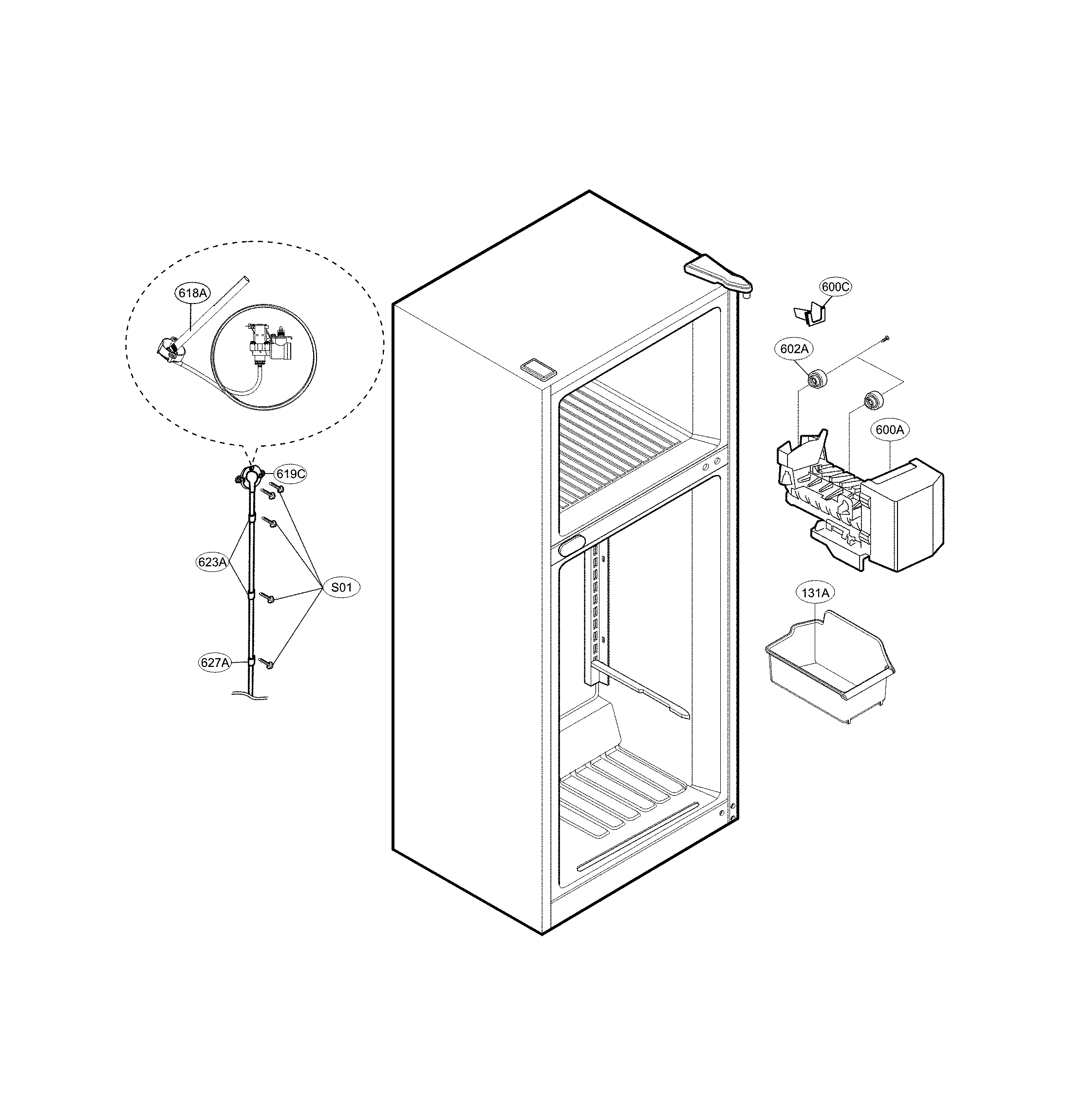 Ice maker parts