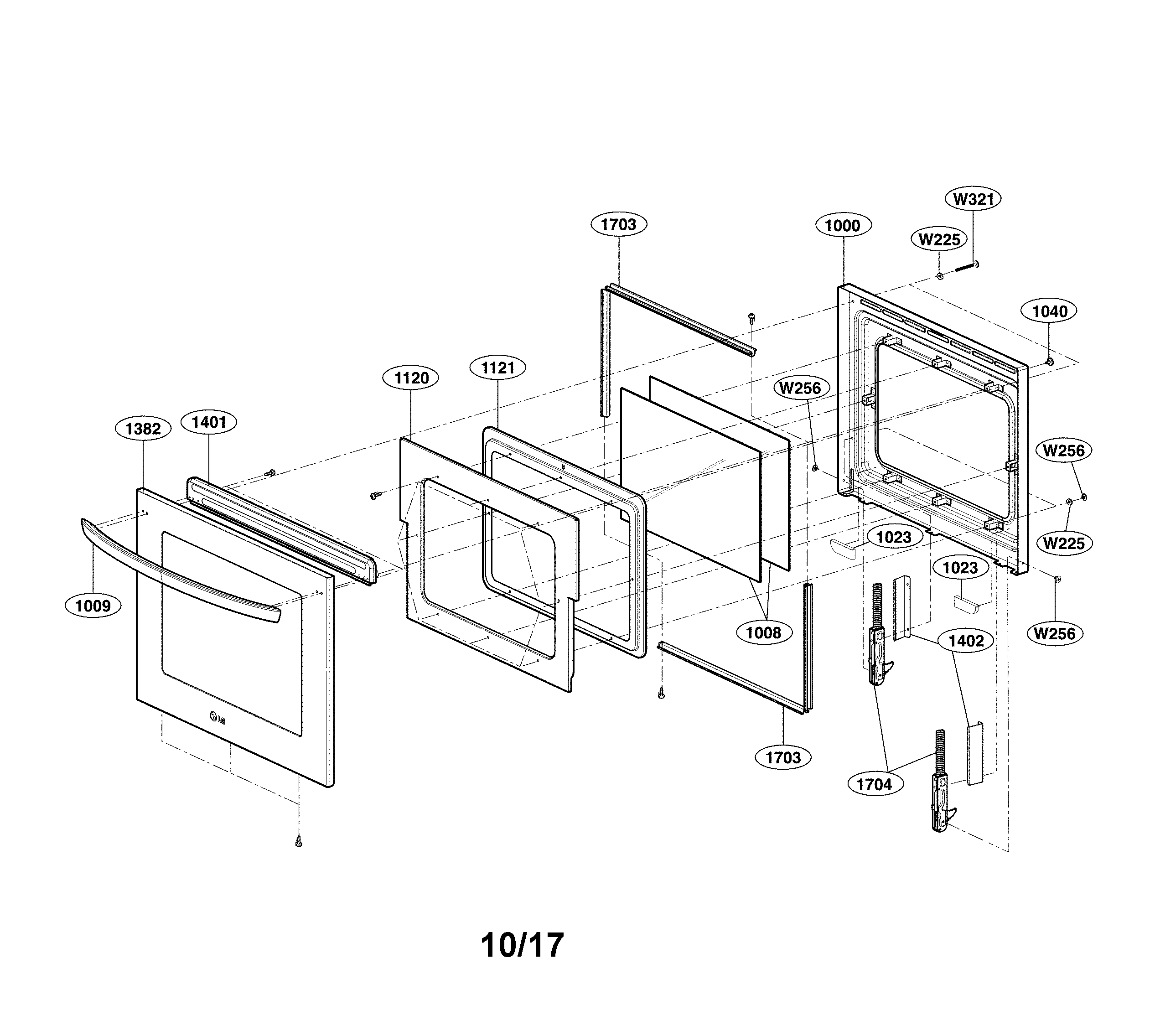 UPPER DOOR PARTS