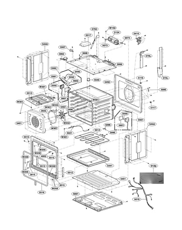 Lower cavity parts