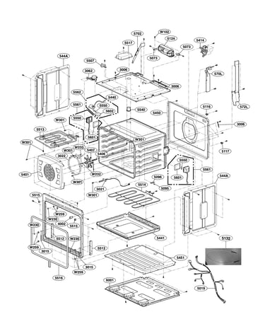 Lower cavity parts