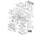 LG LWS3063ST/00 cavity parts diagram